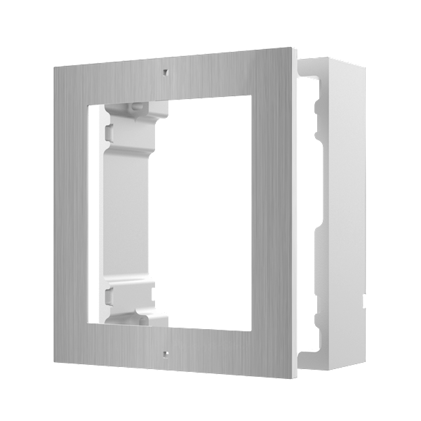 DS-KD-ACW1/S, Surface Mounted Frame 1 Module, Stainless Steel
