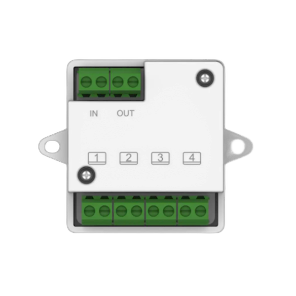 DS-KAD7061EY, 2-Draads Master Video/Audio Verdeler