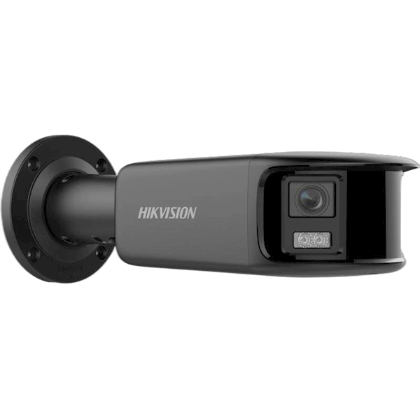 DS-2CD2T87G2P-LSU/SL(4MM)(C)/B Hikvision bullet ColorVu 8MP, 180 graden panoramisch, 4mm zwart
