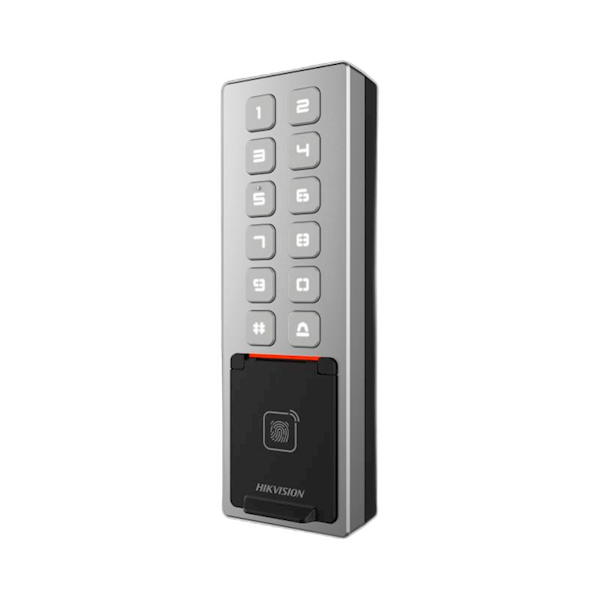 DS-K1T805MBFWX , Access control terminal met vingerprint