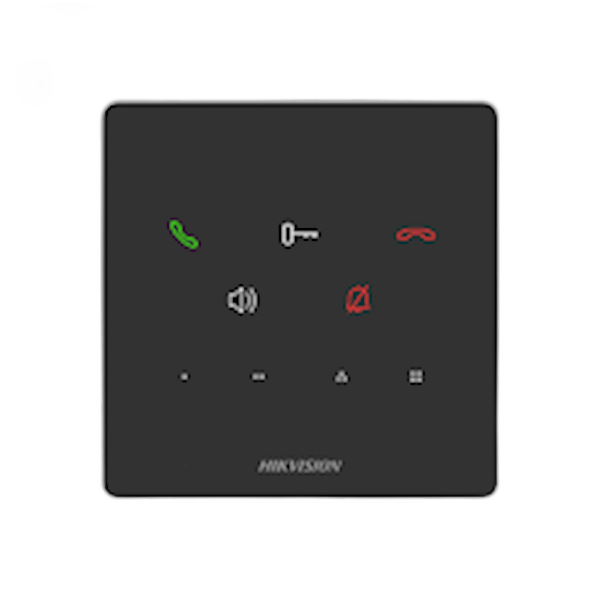DS-KH7000EY-E2 Hikvision Daisychain binnenpost zwart, 2 draads