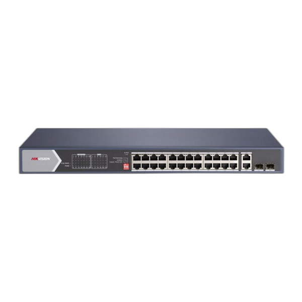 DS-3E0528HP-E 24 poorten LAN POE Gigabit unmanaged