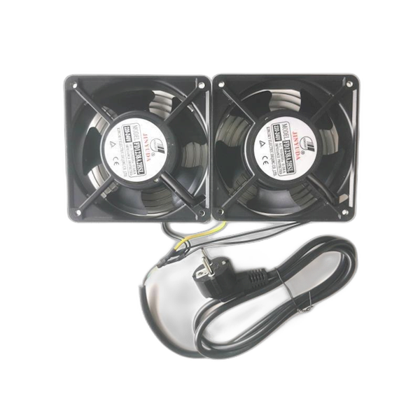 FD1238A2 Hikvision, 2-unit ventilator voor patchkast