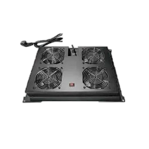 DS-XSFS10-E Ventilator 4 fans, patchkast 1000mm diep