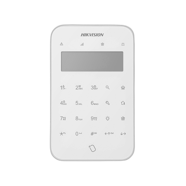 DS-PK501LTM-HWE Hikvision bedraad LCD Keypad voor de DS-PA502-128
