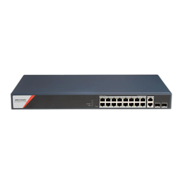 DS-3E1520HP-SI-16P2T2F 16 poorten LAN POE Gigabit smart switch