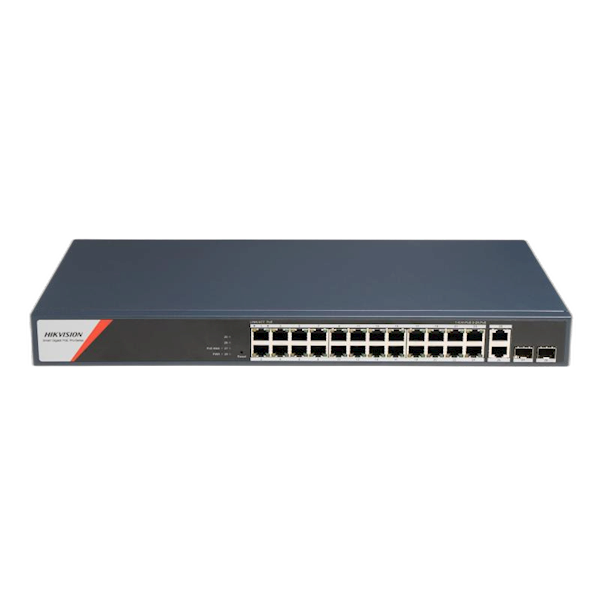 DS-3E1528HP-SI-24P2T2F 24 poorten LAN POE Gigabit smart switch