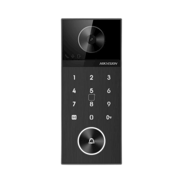 DS-KV6124-WBE1 Hikvision intercom villa doorstation 4MP met nummeriek toetsenbord