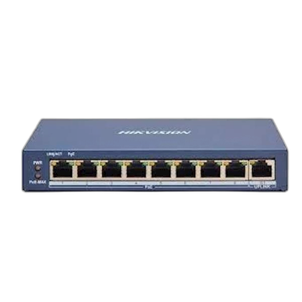 DS-3E1309P-EI (B) 8 poorten LAN POE 100Mbps smart switch