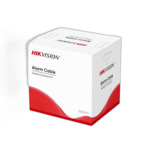 DS-1AC2C4APL1-WHITE-100M Hikvision, 6 aderige alarmkabel, wit 100m