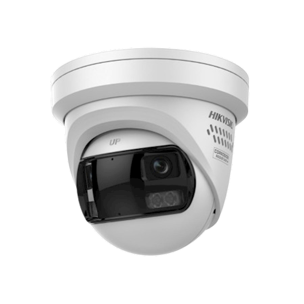 DS-2CD23127G3P-LIS2UY/SL Hikvision AcuSense 3.0 ColorVu 3.0 Panoramische turret 12MP, wit