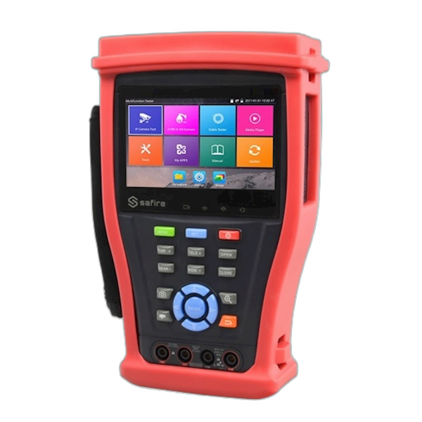 CCTV tester 4.3" scherm, Multimeter Wi-FI 4K H.265