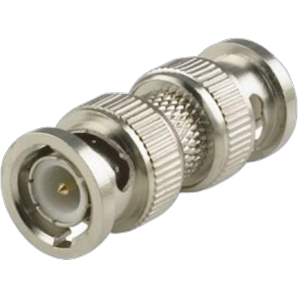 VP-BNC003 per 10, BNC male naar BNC male connector, verpakt per 10 stuks