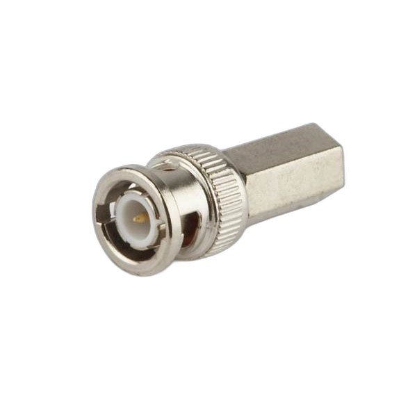 VP-BNC004 per 10, BNC Male Twist/on Connector, verpakt per 10 stuks