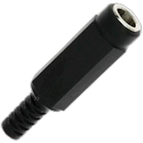 VP-PC002 per stuk, male DC soldeerplug 5.5 x 2.1 mm