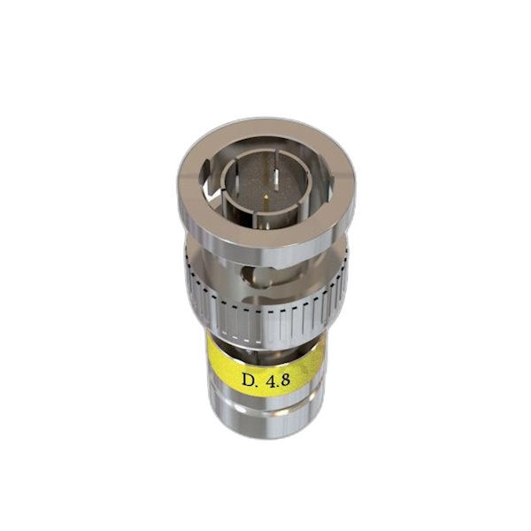 All-in-one mini coax connector