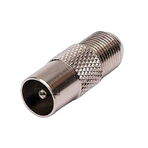 VP-BNC002, F male naar PAL male connector