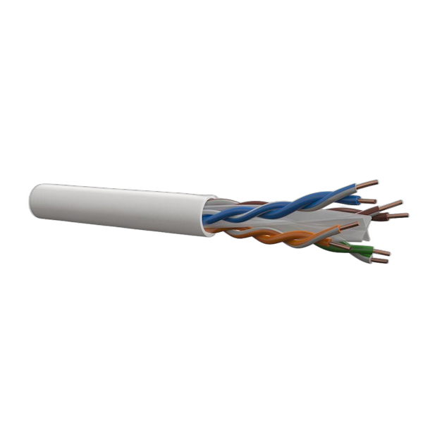 UTP Cat 6, 305m, wit, 4x2xAWG23, Dca s2, d2, a1 Wit (DATAD200084)