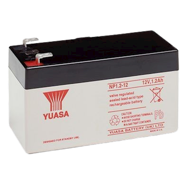 Yuasa 12v 1.2Ah accu