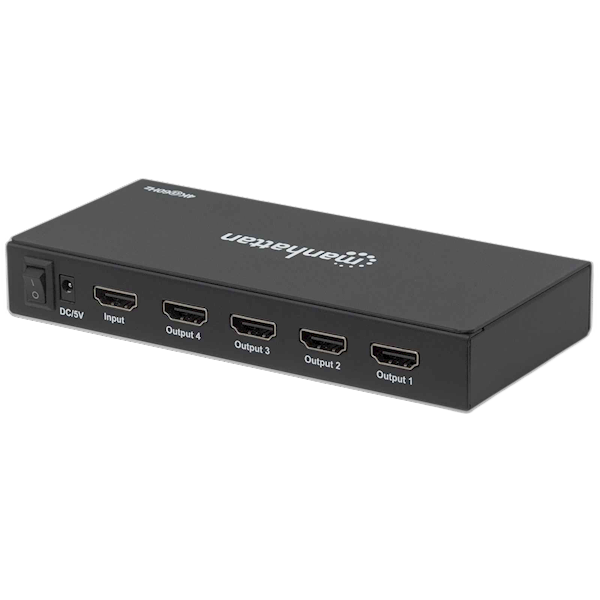 4K 4-Port HDMI Splitter