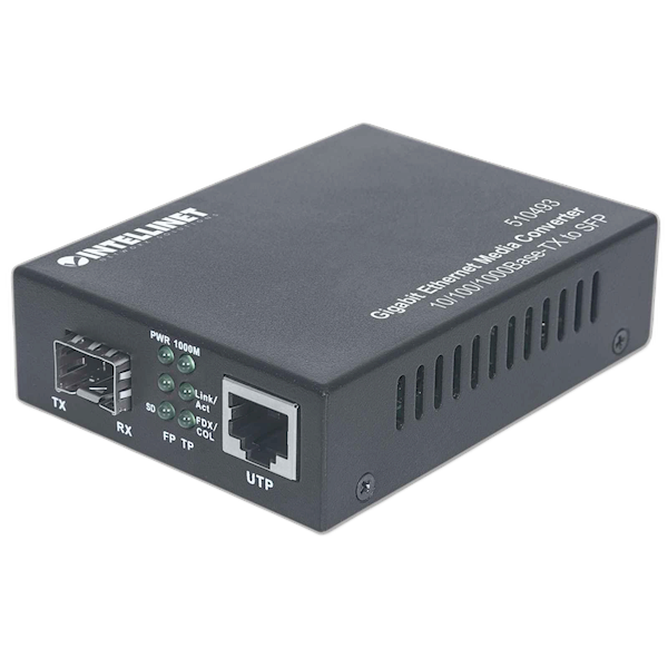 Gigabit Ethernet naar SFP Media Converter