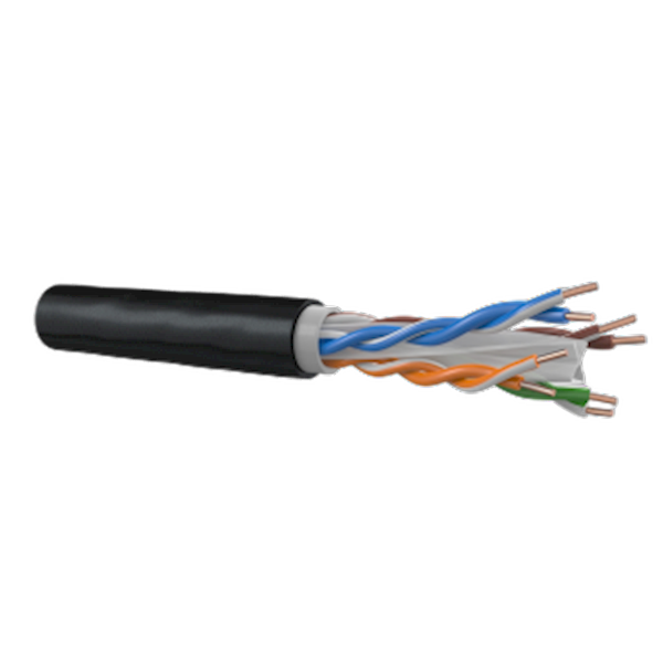 UTP Cat 6 - 4X2XAWG23/1 - PE verkoop per meter