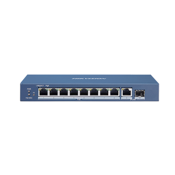 DS-3E0510HP-E 8 poorten LAN POE Gigabit unmanaged