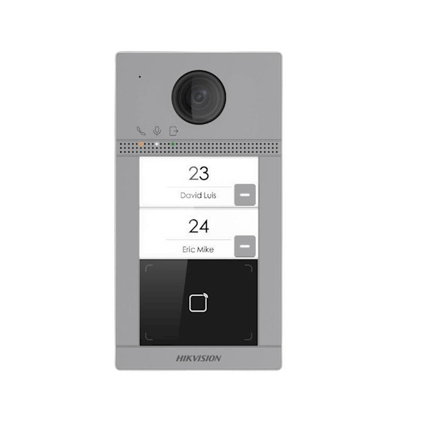 DS-KV8213-WME1(C), Villa Door Station, 2 Beldrukkers, Opbouw