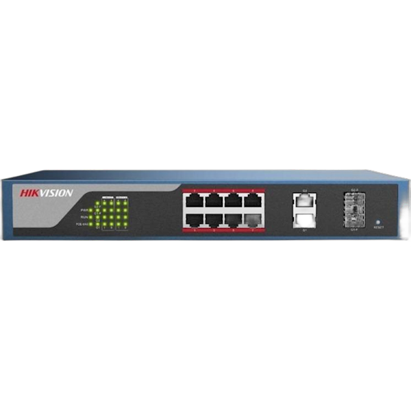 DS-3E1310P-SI 8 poorten LAN POE 100Mbps smart switch