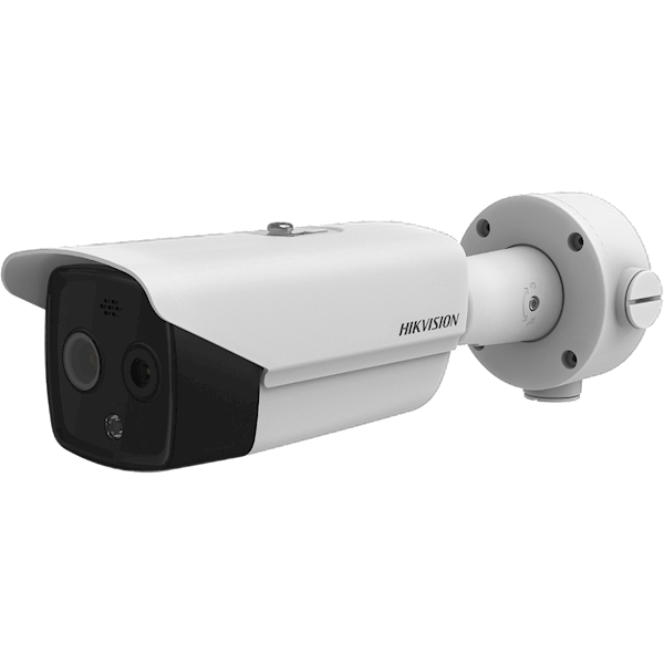 DS-2TD2617-6/QA, Hikvision Thermisch bi-spectrum bullet, 6.2mm, Strobe/Audio