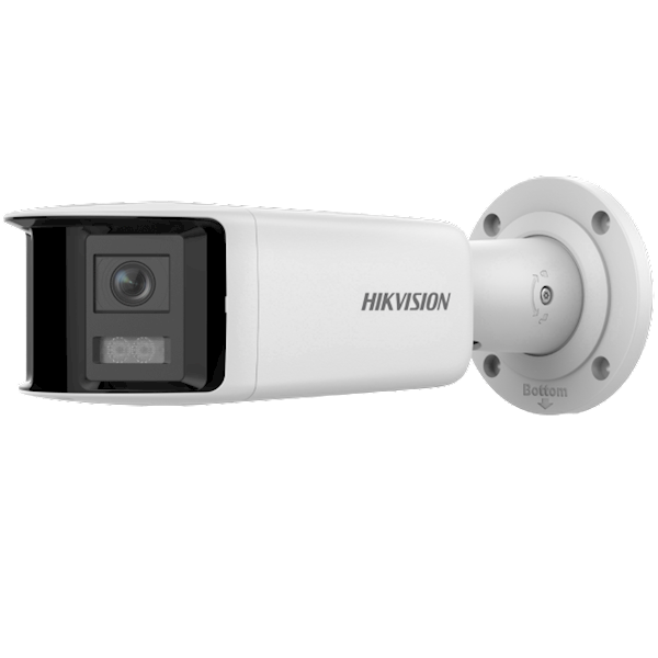 DS-2CD2T47G2P-LSU/SL Hikvision bullet ColorVu 4MP, 180 graden panoramisch, 2.8mm